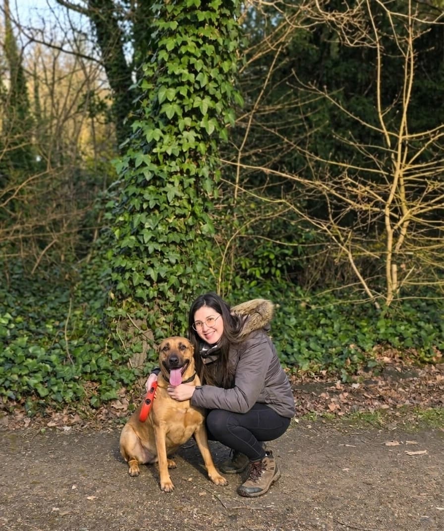 hondenwondelaar met Mechelse Herder
